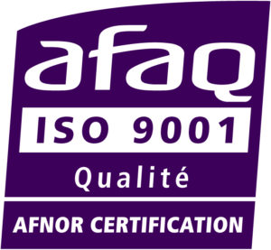 Logo Afaq iso 9001 Afnor certification